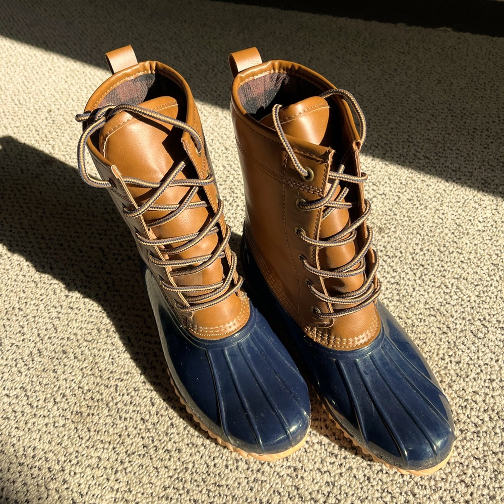 Waterproof Totes Brand Duck Boots Size 9